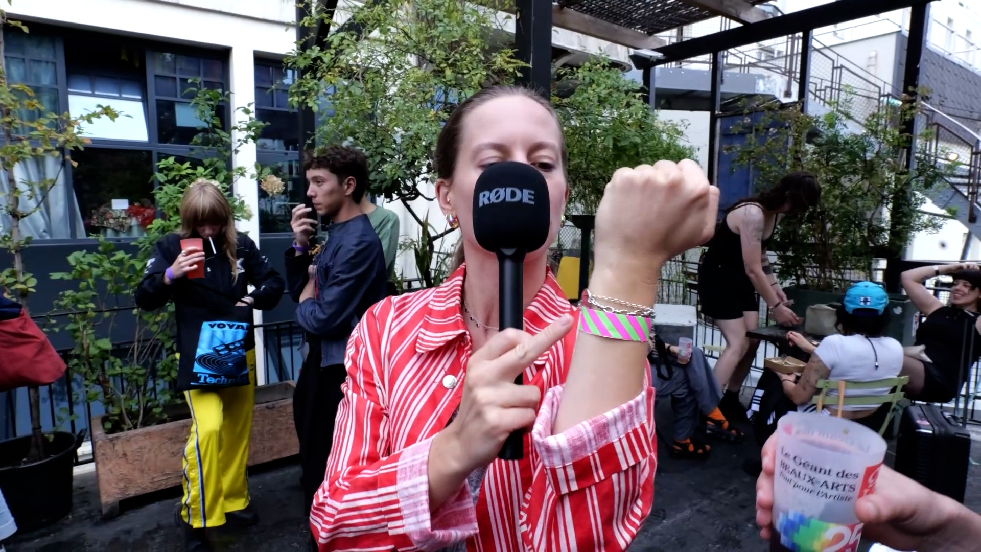 Interviews artistes et public
